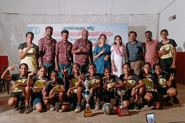 Ernakulam Dist Girls Mini Volleyball Champions