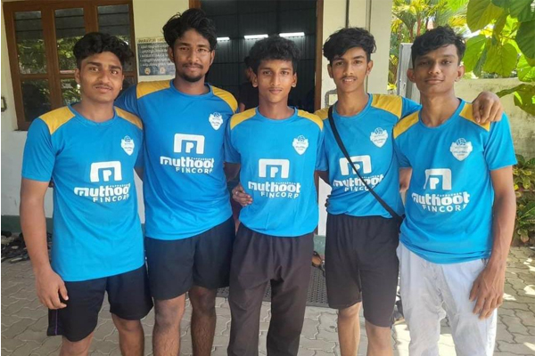 Sub district Level Under 19 Boys Badminton First